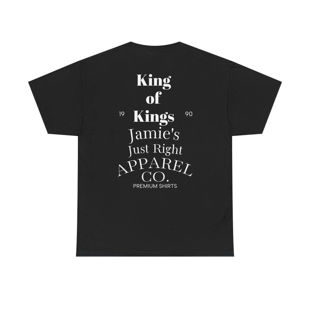 Faith Heart T Shirt | "God." Gold Heart Christian Tee
