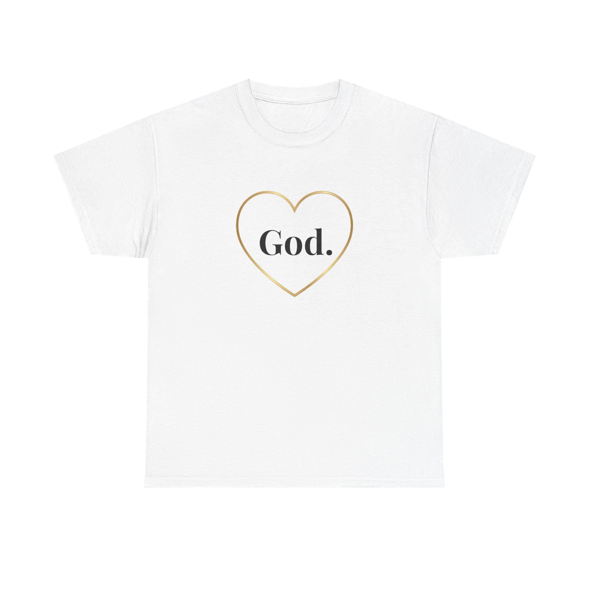 God Heart Tee | Minimal Christian Faith T Shirt