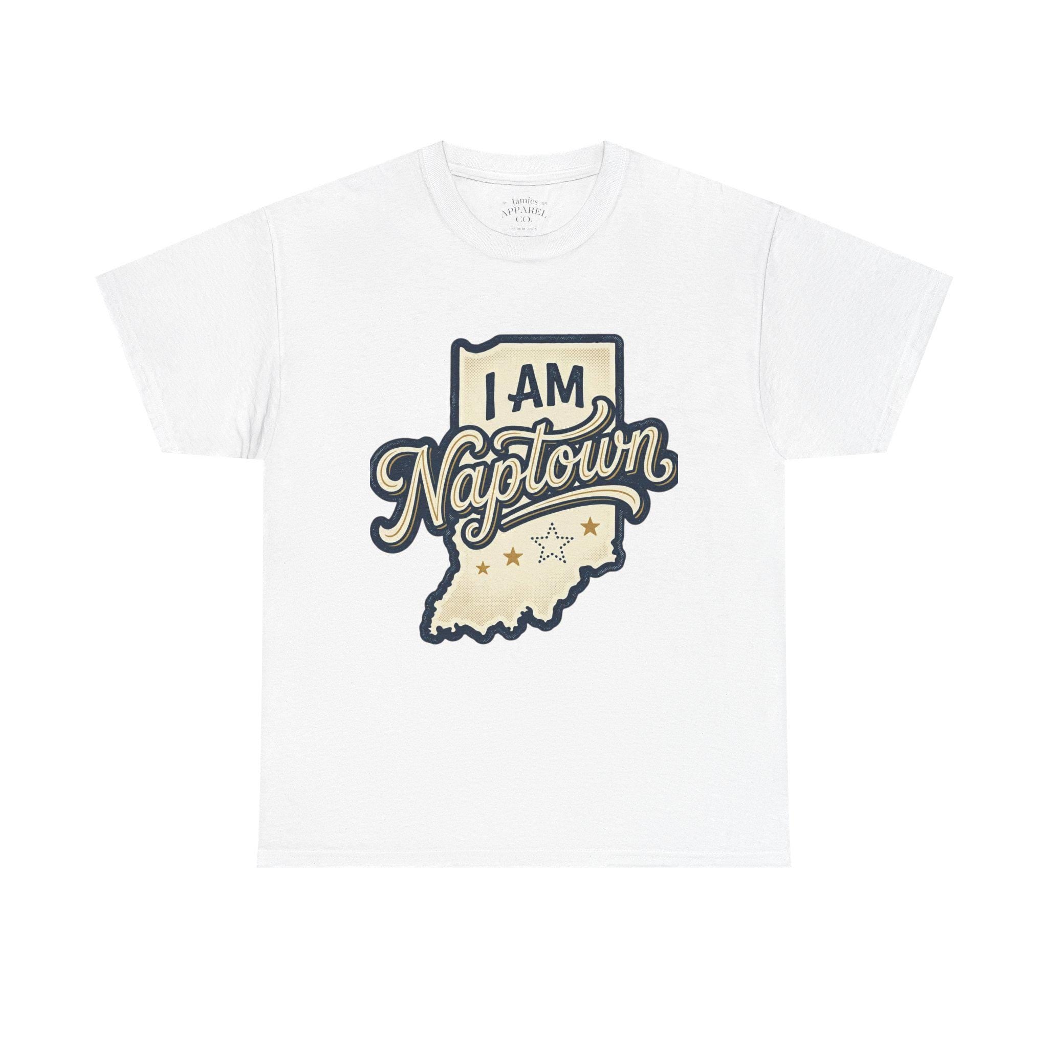 I Am Naptown Indiana T-Shirt | Retro Indianapolis State Pride Tee